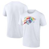 Oklahoma City Thunder Team Logo Pride T-Shirt Discount
