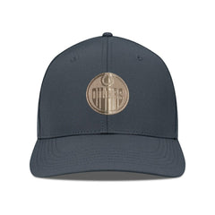 Edmonton Oilers Levelwear Rise Copper Insignia Flex Hat On Sale