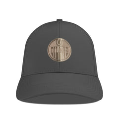 Edmonton Oilers Levelwear Ascend Copper Insignia Vented Adjustable Hat For Sale
