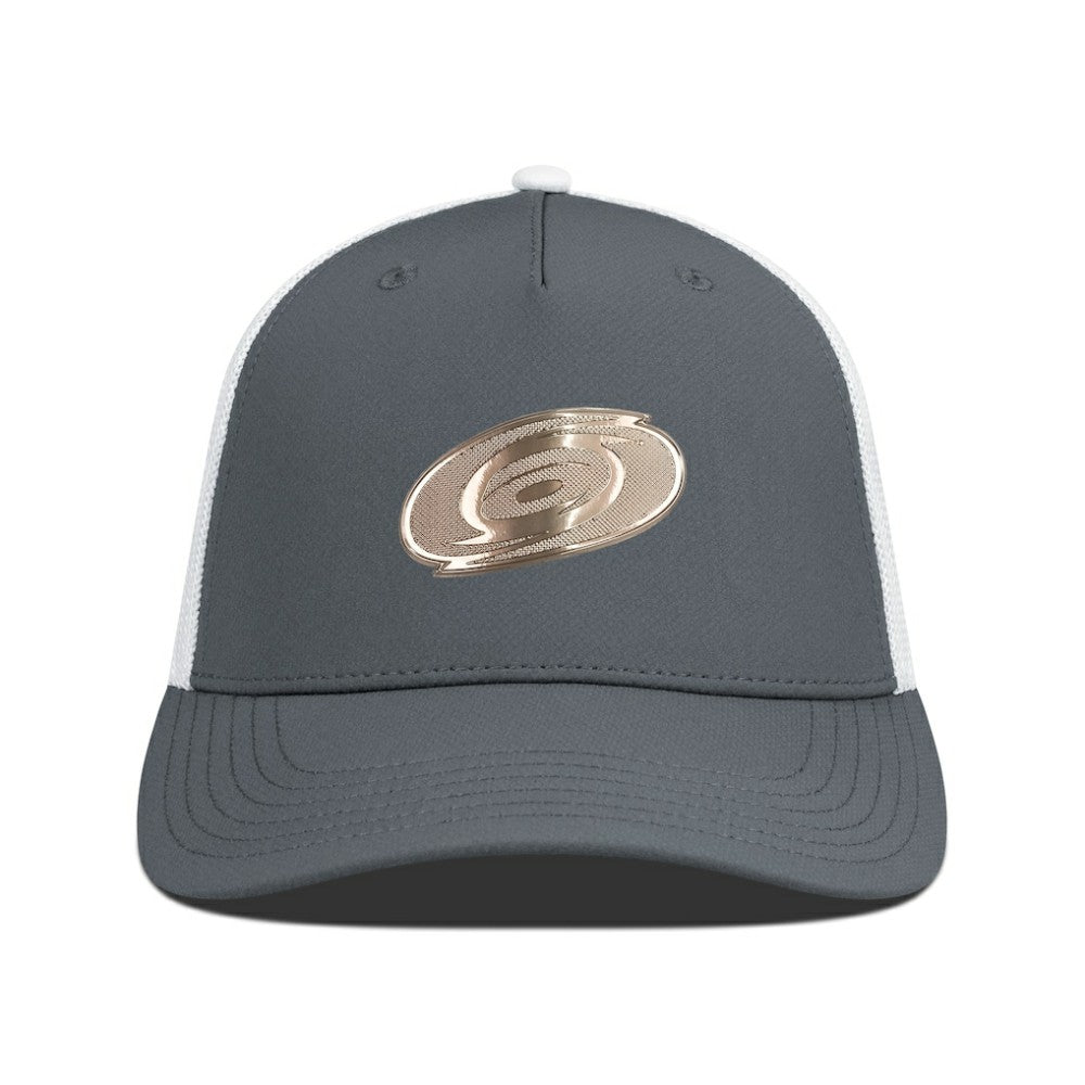 Carolina Hurricanes Levelwear Signal Copper Insignia Trucker Adjustable Hat On Sale