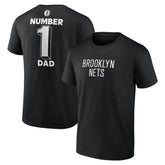 Brooklyn Nets #1 Dad Jersey T-Shirt On Sale