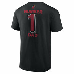 Miami Heat #1 Dad Jersey T-Shirt For Sale