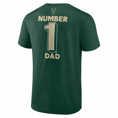 Milwaukee Bucks #1 Dad Jersey T-Shirt For Sale