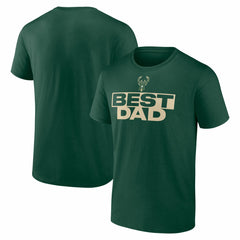 Milwaukee Bucks Greatest Dad T-Shirt New