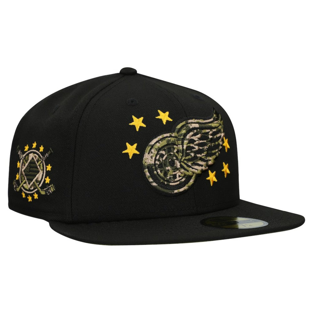 Detroit Red Wings New Era Military Appreciation Digital Camo Stars 59FIFTY Fitted Hat Outlet