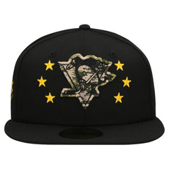 Pittsburgh Penguins New Era Military Appreciation Digital Camo Stars 59FIFTY Fitted Hat On Sale