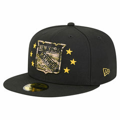 New York Rangers New Era Military Appreciation Digital Camo Stars 59FIFTY Fitted Hat For Sale