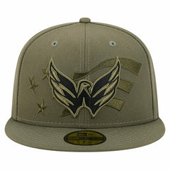 Washington Capitals New Era Military Appreciation Flag 59FIFTY Fitted Hat Sale