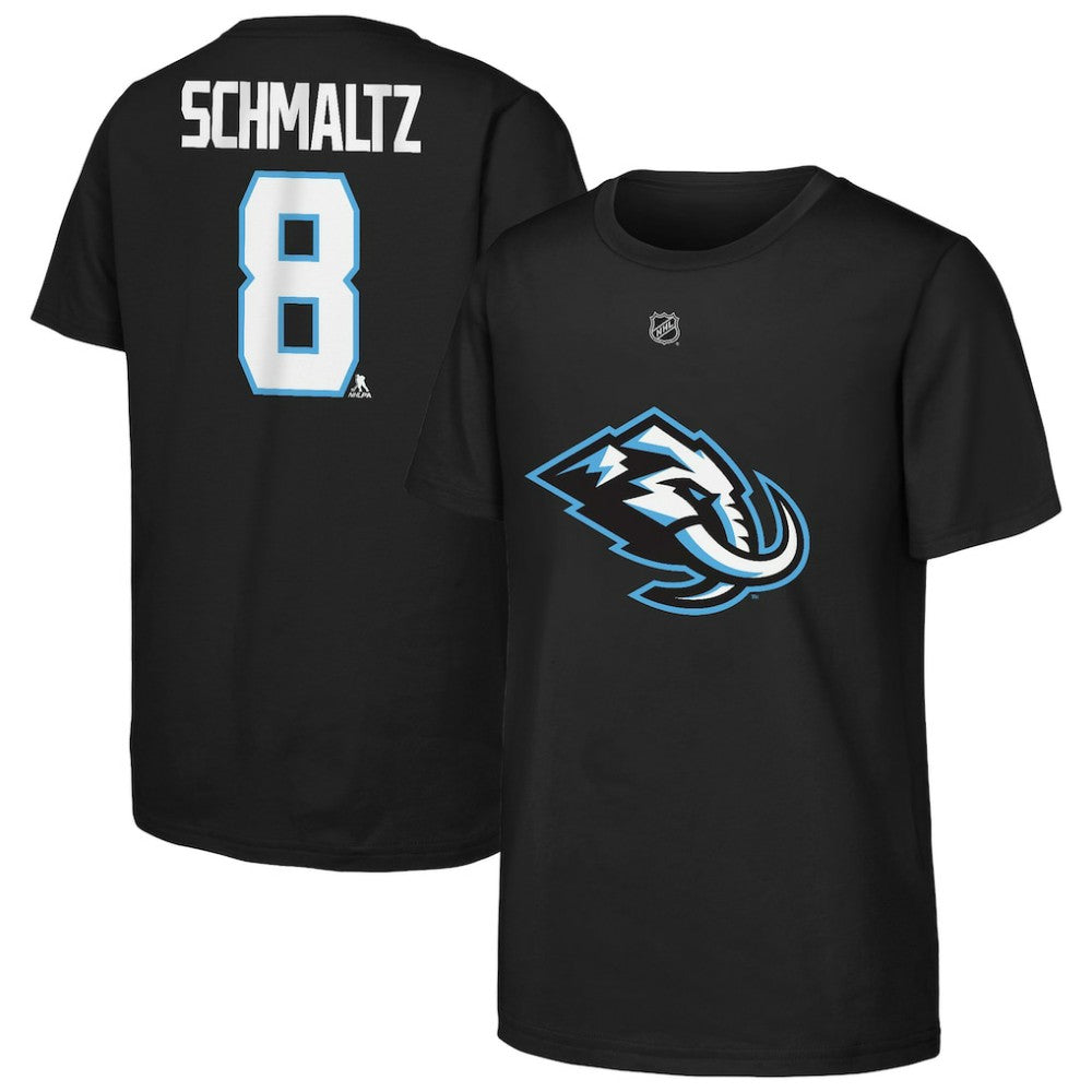 Nick Schmaltz Utah Mammoth Outerstuff Name & Number T-Shirt On Sale