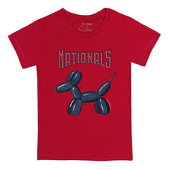 Washington Nationals Tiny Turnip Youth Balloon Dog T-Shirt | MLB Sale