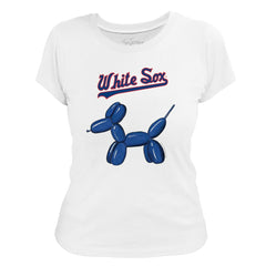 Chicago White Sox Tiny Turnip Women's Balloon Dog T-Shirt | MLB Sale