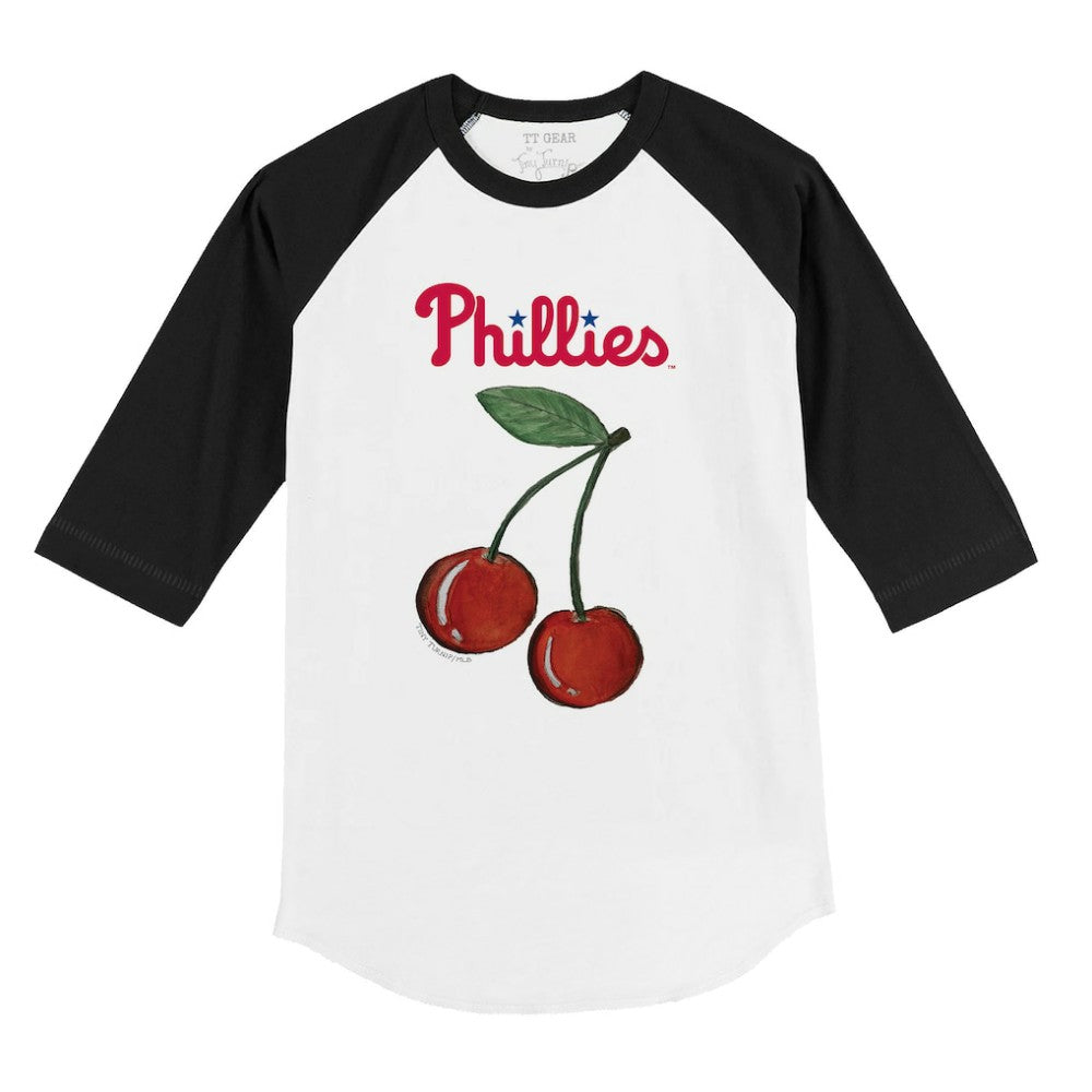 Philadelphia Phillies Tiny Turnip Youth Cherries 3/4-Sleeve Raglan Baseball T-Shirt | MLB Online