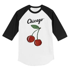 Chicago White Sox Tiny Turnip Youth Cherries 3/4-Sleeve Raglan Baseball T-Shirt | MLB Discount