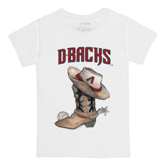 Arizona Diamondbacks Tiny Turnip Youth Cowboy Boot T-Shirt | MLB Sale