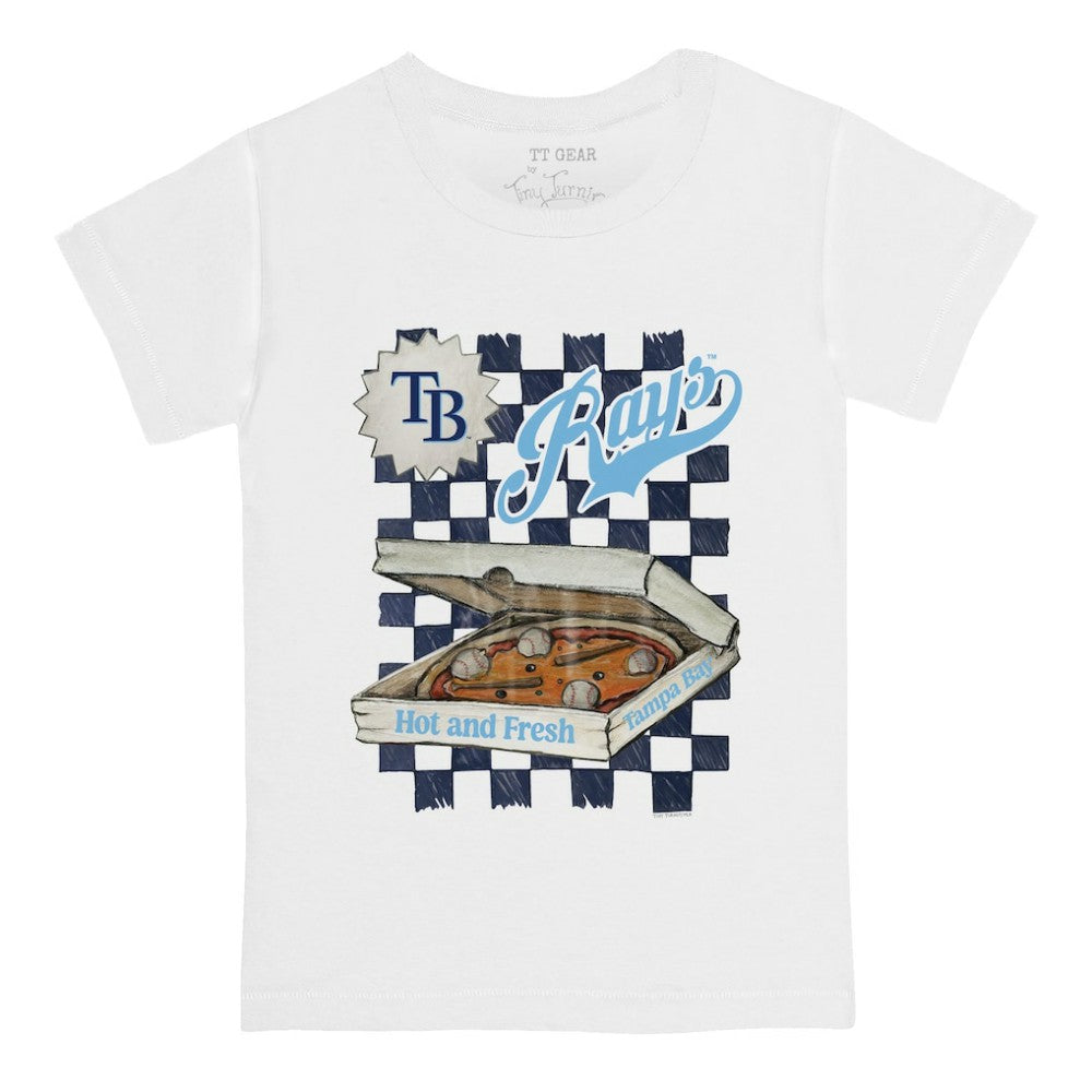 Tampa Bay Rays Tiny Turnip Youth Pizza T-Shirt | MLB US