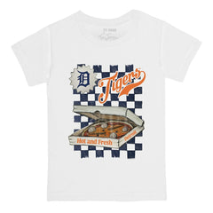 Detroit Tigers Tiny Turnip Youth Pizza T-Shirt | MLB Sale
