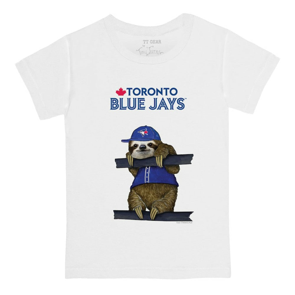 Toronto Blue Jays Tiny Turnip Youth Sloth T-Shirt | MLB Outlet