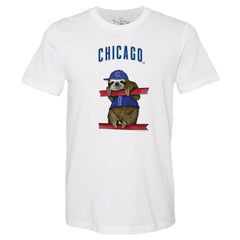 Chicago Cubs Tiny Turnip Unisex Sloth T-Shirt | MLB For sale