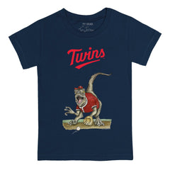 Minnesota Twins Tiny Turnip Youth Velociraptor T-Shirt | MLB US