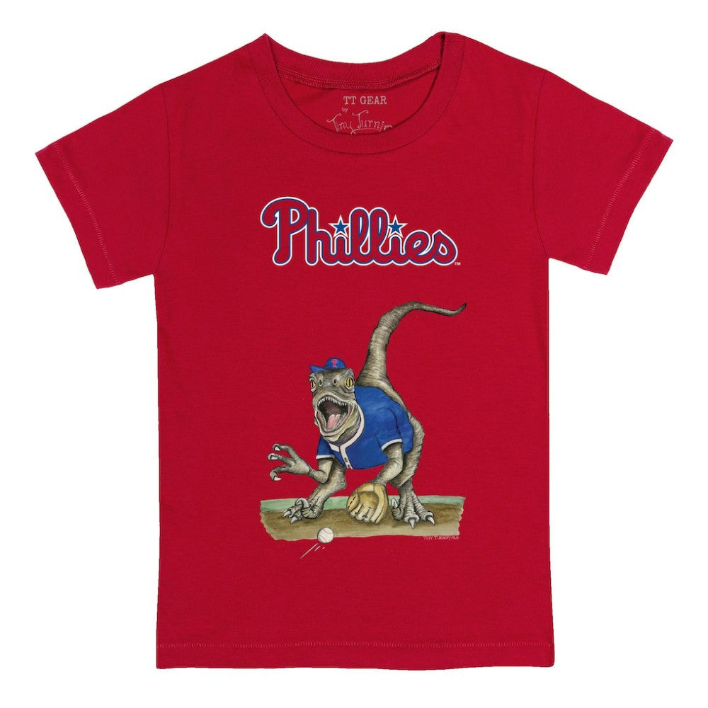 Philadelphia Phillies Tiny Turnip Youth Velociraptor T-Shirt | MLB Outlet