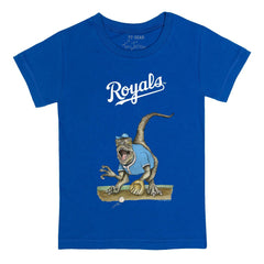 Kansas City Royals Tiny Turnip Youth Velociraptor T-Shirt | MLB Outlet