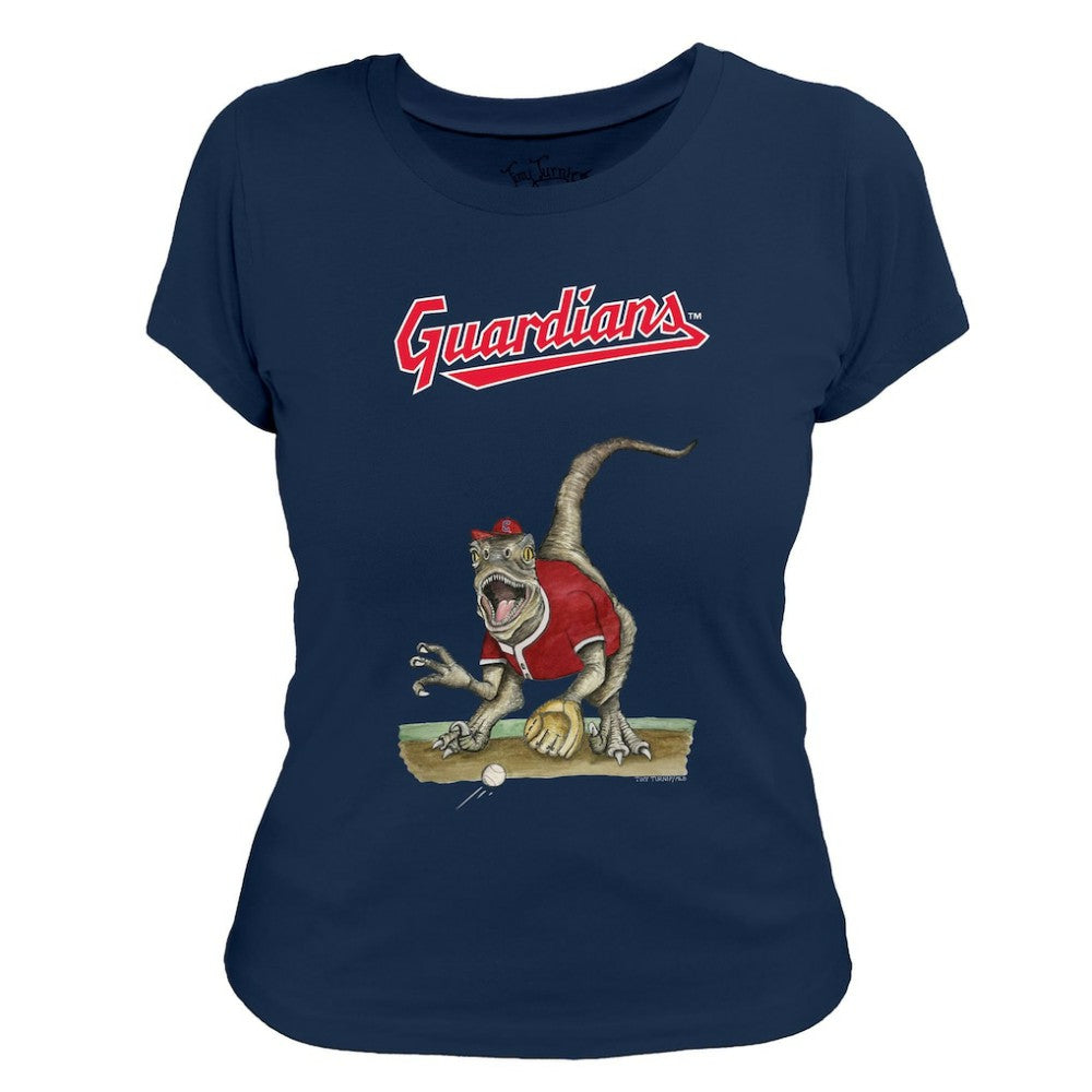 Cleveland Guardians Tiny Turnip Women's Velociraptor T-Shirt | MLB Near me