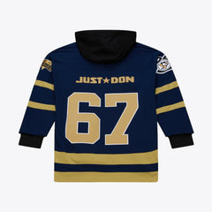 Pittsburgh Penguins Mitchell & Ness x Just Don Jersey Hoodie On Sale