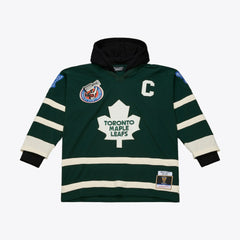 Toronto Maple Leafs Mitchell & Ness x Just Don Jersey Hoodie For Sale