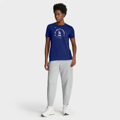 Los Angeles Dodgers Nike Women's Authentic Collection Early Work Tri-Blend Dri-FIT T-Shirt | MLB Discount
