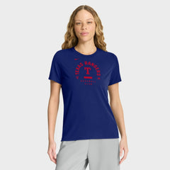Texas Rangers Nike Women's Authentic Collection Early Work Tri-Blend Dri-FIT T-Shirt | MLB Shop