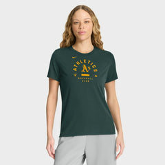 Athletics Nike Women's Authentic Collection Early Work Tri-Blend Dri-FIT T-Shirt | MLB Outlet