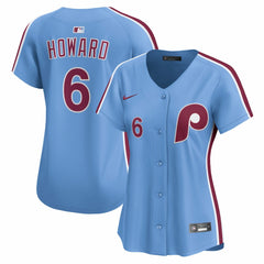 Ryan Howard Philadelphia Phillies Women's Alternate Limited Jersey - Light Blue