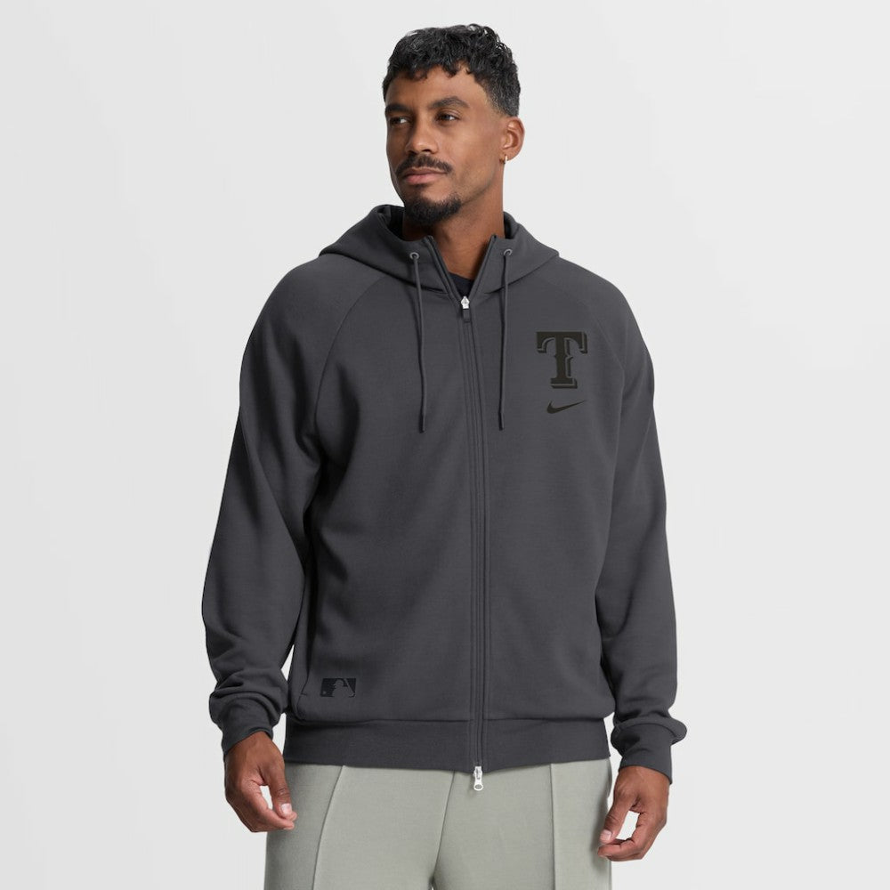 Texas Rangers Nike Authentic Collection Player Raglan Dri-FIT Full-Zip Hoodie | MLB New