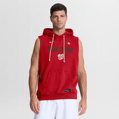 Washington Nationals Nike Authentic Collection Standard Issue Dri-FIT Sleeveless Hoodie | MLB New