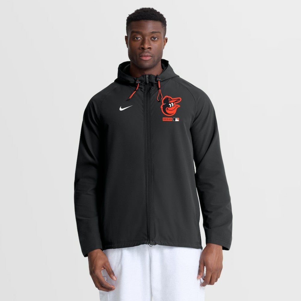 Baltimore Orioles Nike Authentic Collection Raglan Therma-FIT Full-Zip Hooded Jacket | MLB Online