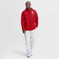 Philadelphia Phillies Nike Authentic Collection Raglan Therma-FIT Full-Zip Hooded Jacket | MLB US