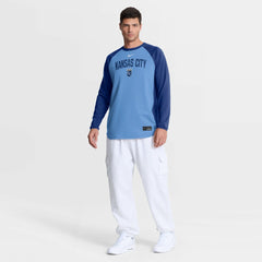 Kansas City Royals Nike Authentic Collection Raglan Dri-FIT Sweatshirt | MLB New