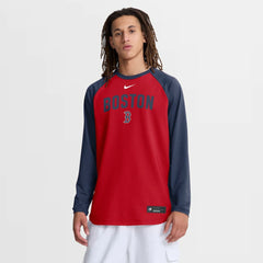 Boston Red Sox Nike Authentic Collection Raglan Dri-FIT Sweatshirt | MLB Discount