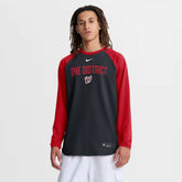 Washington Nationals Nike Authentic Collection Raglan Dri-FIT Sweatshirt | MLB Sale