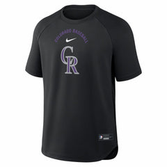 Colorado Rockies Nike Authentic Collection Batting Practice Pre-Game Raglan Dri-FIT Top | MLB Sale