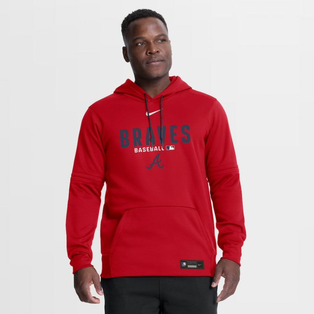 Atlanta Braves Nike Authentic Collection Therma-FIT Hoodie | MLB For sale