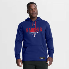 Texas Rangers Nike Authentic Collection Therma-FIT Hoodie | MLB Discount