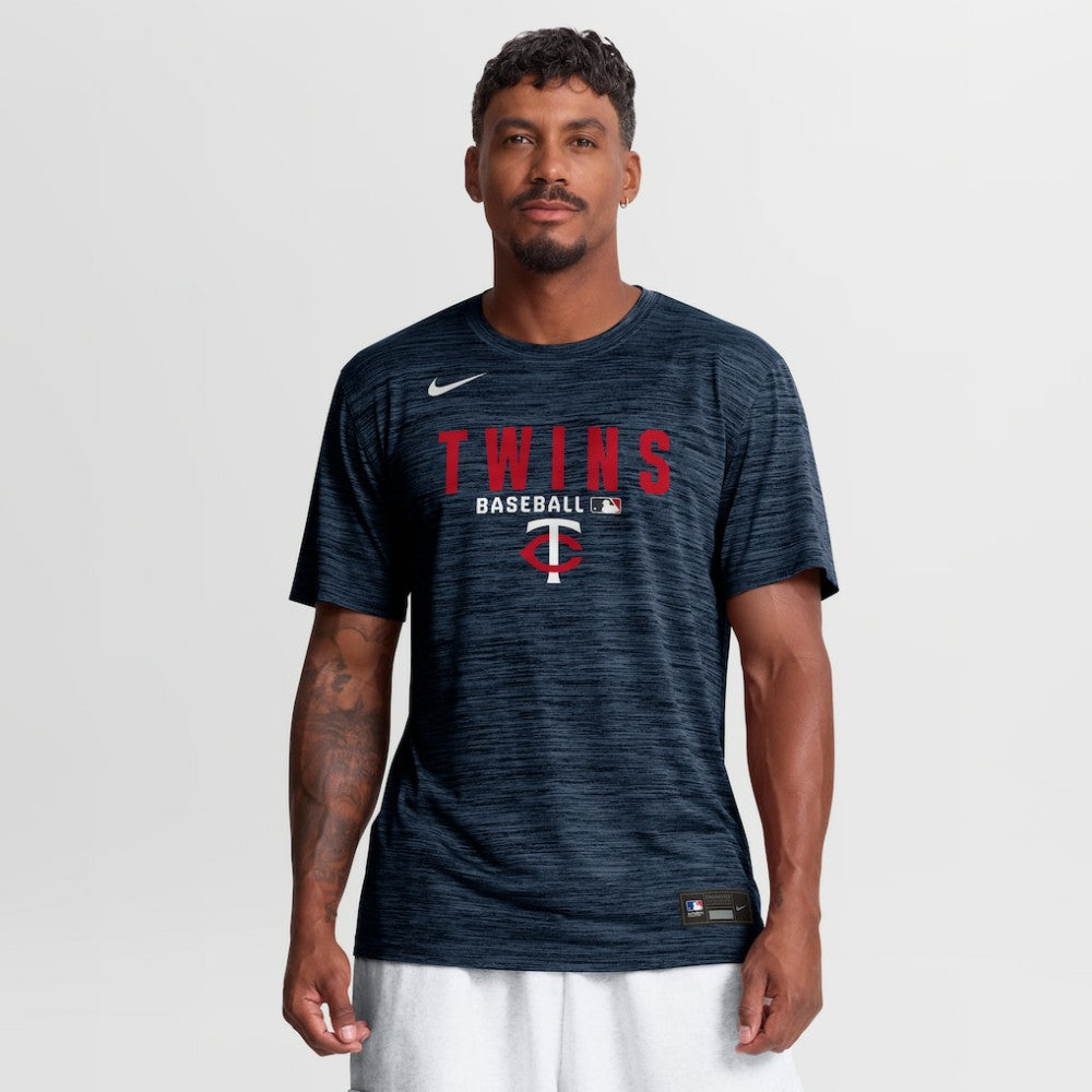 Minnesota Twins Nike Authentic Collection Velocity Dri-FIT T-Shirt | MLB On Sale