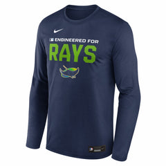Tampa Bay Rays Nike Authentic Collection Legend Dri-FIT Long Sleeve T-Shirt | MLB Sale