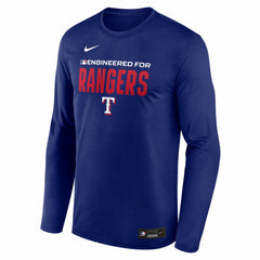 Texas Rangers Nike Authentic Collection Legend Dri-FIT Long Sleeve T-Shirt | MLB Outlet