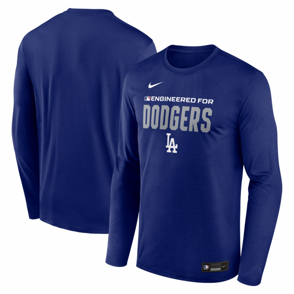 Los Angeles Dodgers Nike Authentic Collection Legend Dri-FIT Long Sleeve T-Shirt | MLB Discount