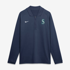 Seattle Mariners Nike Authentic Collection Dri-FIT Raglan Half-Zip Pullover | MLB US