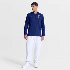 Texas Rangers Nike Authentic Collection Dri-FIT Raglan Half-Zip Pullover | MLB New