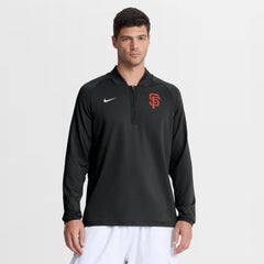 San Francisco Giants Nike Authentic Collection Dri-FIT Raglan Half-Zip Pullover | MLB Discount