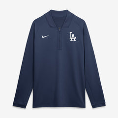 Los Angeles Dodgers Nike Authentic Collection Dri-FIT Raglan Half-Zip Pullover | MLB Discount